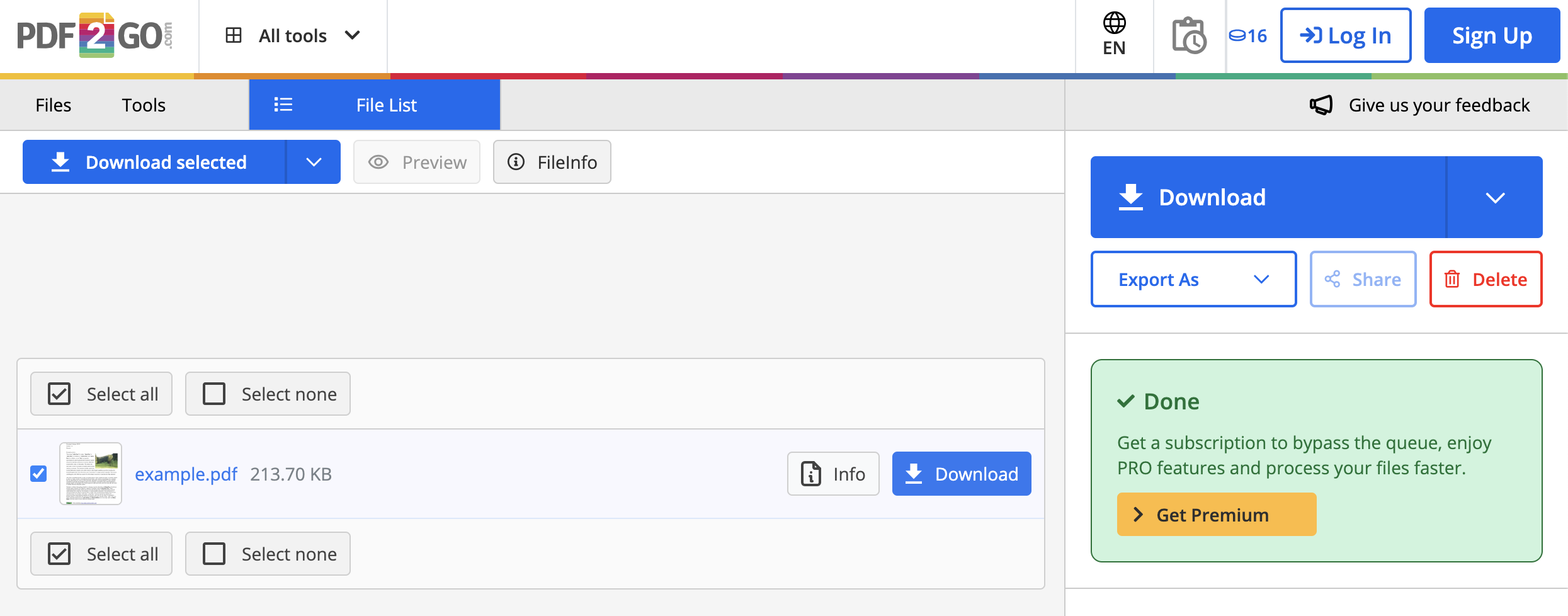 Convert XPS to PDF