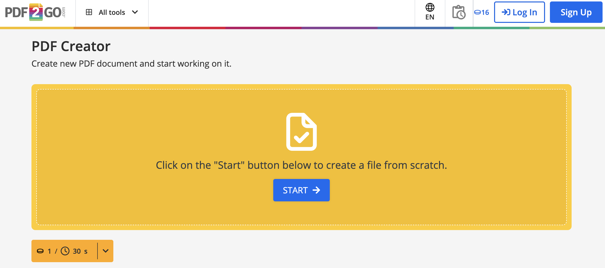 Create PDF