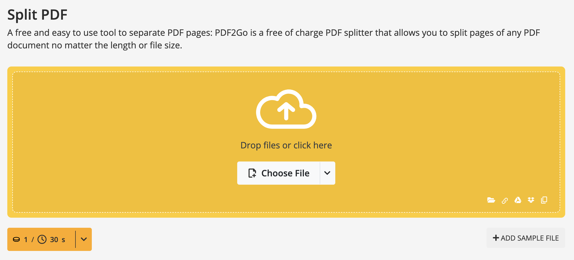 Split PDF