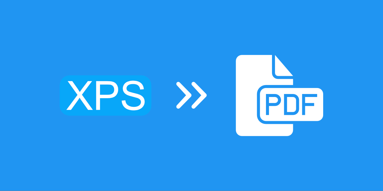 How to Convert XPS to PDF